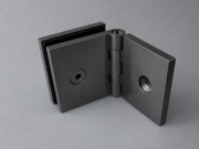 Wall Mount Square Adjustable Angle Shower Bracket - Gun Black Dumb Oil